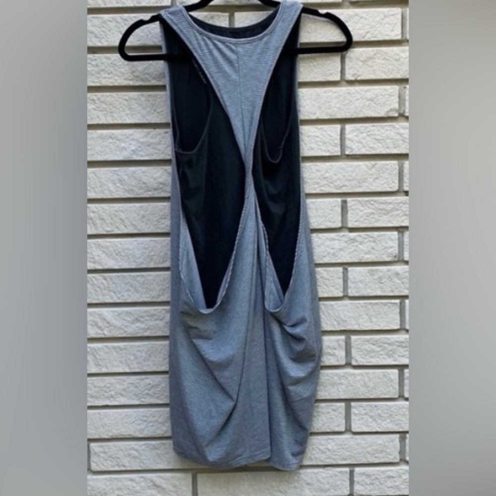 Minkpink Layered Tank Dress
Black Grey Two Tone Sz M EUC